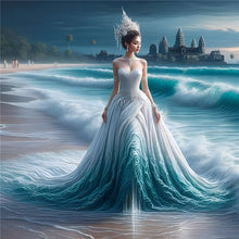 Load image into Gallery viewer, Diamond Painting - Full Round - Gorgeous skirt girl (40*40CM)
