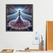 Load image into Gallery viewer, Diamond Painting - Full Round - Gorgeous skirt girl (40*40CM)
