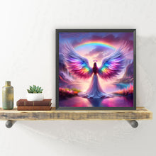 Load image into Gallery viewer, Diamond Painting - Full Round - Rainbow angel (30*30CM)
