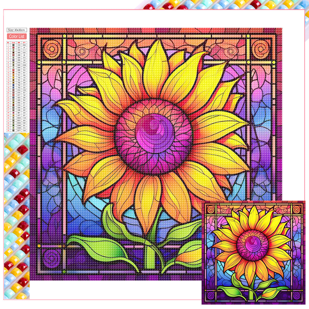 Diamond Painting - Full Square - Sunflower (30*30CM)