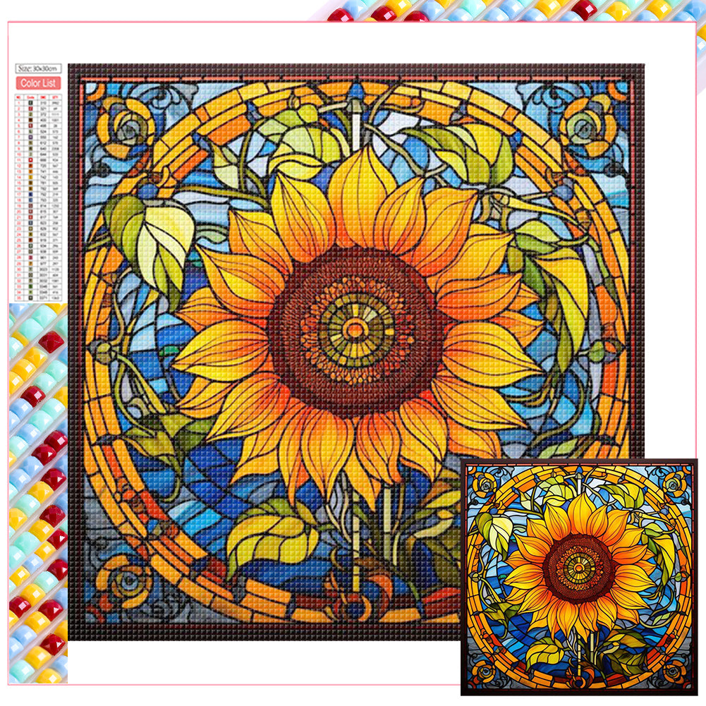 Diamond Painting - Full Square - Sunflower (30*30CM)