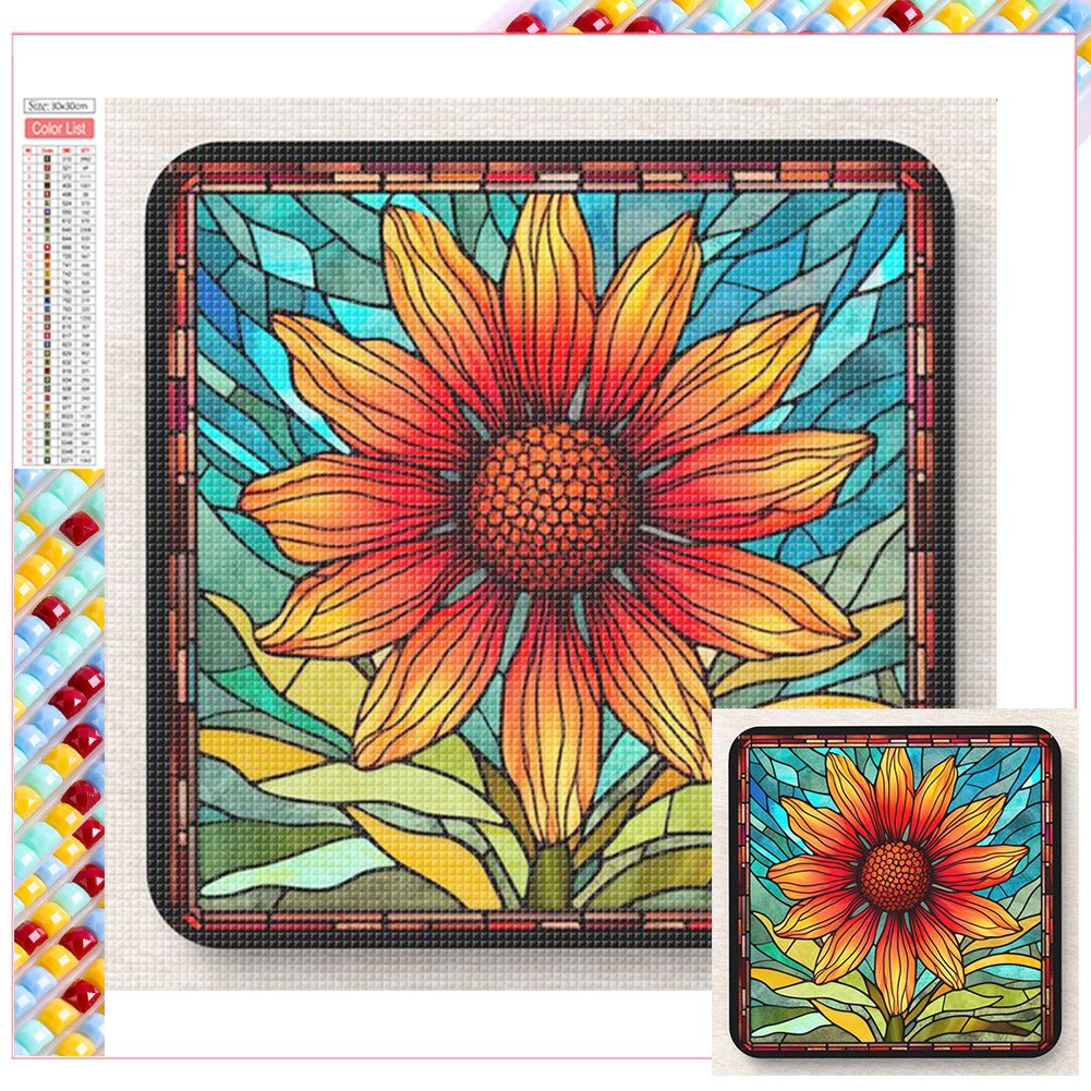 Diamond Painting - Full Square - Sunflower (30*30CM)