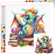 Load image into Gallery viewer, Diamond Painting - Full Square - Dragon (40*40CM)
