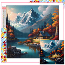 Load image into Gallery viewer, Diamond Painting - Full Square - Autumn maple leaf (40*40CM)
