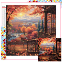 Load image into Gallery viewer, Diamond Painting - Full Square - Autumn maple leaf (40*40CM)
