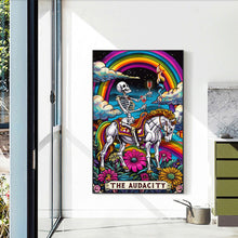 Load image into Gallery viewer, Diamond Painting - Full Round - Skull White horse (40*60CM)
