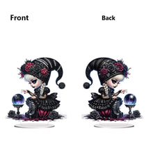 Load image into Gallery viewer, Acrylic Special Shaped Halloween Table Top Diamond Painting Ornament Kits (A)
