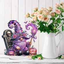 Load image into Gallery viewer, Acrylic Special Shaped Halloween Table Top Diamond Painting Ornament Kits (E)
