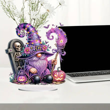 Load image into Gallery viewer, Acrylic Special Shaped Halloween Table Top Diamond Painting Ornament Kits (E)
