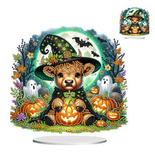 Load image into Gallery viewer, Acrylic Special Shaped Halloween Table Top Diamond Painting Ornament Kits (G)
