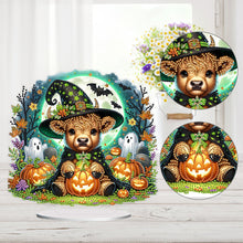 Load image into Gallery viewer, Acrylic Special Shaped Halloween Table Top Diamond Painting Ornament Kits (G)
