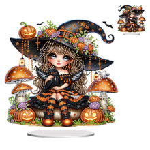 Load image into Gallery viewer, Acrylic Special Shaped Halloween Table Top Diamond Painting Ornament Kits (H)
