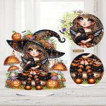 Load image into Gallery viewer, Acrylic Special Shaped Halloween Table Top Diamond Painting Ornament Kits (H)
