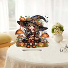Load image into Gallery viewer, Acrylic Special Shaped Halloween Table Top Diamond Painting Ornament Kits (H)
