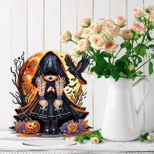 Load image into Gallery viewer, Acrylic Special Shaped Halloween Table Top Diamond Painting Ornament Kits (K)
