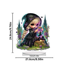 Load image into Gallery viewer, Acrylic Special Shaped Halloween Table Top Diamond Painting Ornament Kits (L)
