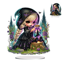 Load image into Gallery viewer, Acrylic Special Shaped Halloween Table Top Diamond Painting Ornament Kits (L)
