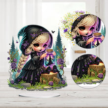 Load image into Gallery viewer, Acrylic Special Shaped Halloween Table Top Diamond Painting Ornament Kits (L)
