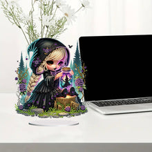 Load image into Gallery viewer, Acrylic Special Shaped Halloween Table Top Diamond Painting Ornament Kits (L)
