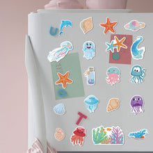 Load image into Gallery viewer, 20Pcs Sea Creatures Diamond Painting Fridge Stickers for Fridge Whiteboards
