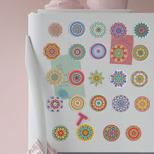 Load image into Gallery viewer, 24Pcs Mandala Diamond Painting Fridge Magnet Fridge Stickers for Home Decor

