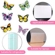 Load image into Gallery viewer, 24Pcs Butterfly Diamond Painting Fridge Magnet Fridge Stickers for Home Decor
