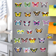 Load image into Gallery viewer, 24Pcs Butterfly Diamond Painting Fridge Magnet Fridge Stickers for Home Decor
