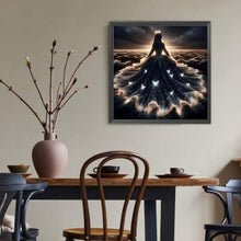 Load image into Gallery viewer, Diamond Painting - Full Round - Girl with gorgeous skirt (40*40CM)
