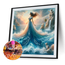 Load image into Gallery viewer, Diamond Painting - Full Round - Girl with gorgeous skirt (40*40CM)

