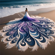 Load image into Gallery viewer, Diamond Painting - Full Round - Girl with gorgeous skirt (40*40CM)
