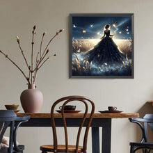 Load image into Gallery viewer, Diamond Painting - Full Round - Girl with gorgeous skirt (40*40CM)
