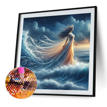 Load image into Gallery viewer, Diamond Painting - Full Round - Girl with gorgeous skirt (40*40CM)
