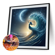 Load image into Gallery viewer, Diamond Painting - Full Round - Girl with gorgeous skirt (40*40CM)
