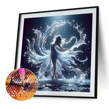 Load image into Gallery viewer, Diamond Painting - Full Round - Girl with gorgeous skirt (40*40CM)
