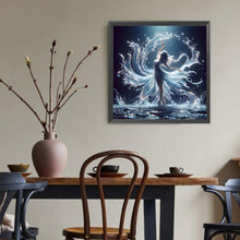Load image into Gallery viewer, Diamond Painting - Full Round - Girl with gorgeous skirt (40*40CM)
