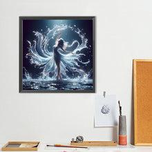 Load image into Gallery viewer, Diamond Painting - Full Round - Girl with gorgeous skirt (40*40CM)
