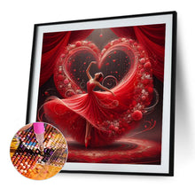 Load image into Gallery viewer, Diamond Painting - Full Round - Girl with gorgeous skirt (40*40CM)
