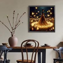 Load image into Gallery viewer, Diamond Painting - Full Round - Girl with gorgeous skirt (40*40CM)
