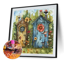 Load image into Gallery viewer, Diamond Painting - Full Round - Cartoon house (40*40CM)
