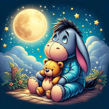 Load image into Gallery viewer, Diamond Painting - Full Round - Eeyore and bear (40*40CM)
