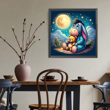 Load image into Gallery viewer, Diamond Painting - Full Round - Eeyore and bear (40*40CM)
