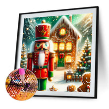 Load image into Gallery viewer, Diamond Painting - Full Round - Christmas tree cookie hut nutcracker (40*40CM)
