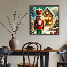 Load image into Gallery viewer, Diamond Painting - Full Round - Christmas tree cookie hut nutcracker (40*40CM)

