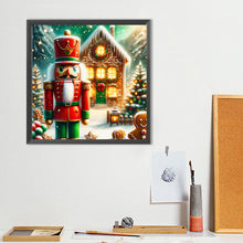 Load image into Gallery viewer, Diamond Painting - Full Round - Christmas tree cookie hut nutcracker (40*40CM)
