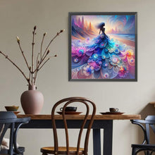 Load image into Gallery viewer, Diamond Painting - Full Round - Dream mandala skirt girl (40*40CM)
