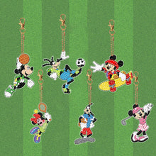 Load image into Gallery viewer, 6Pcs Double Sided Special Shaped Cartoon Characters Diamond Painting Keychain
