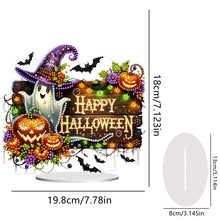 Load image into Gallery viewer, Acrylic Christmas Party Desktop Diamond Art Kits Diamond Painting Desktop Decors
