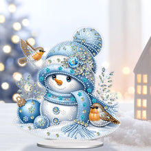 Load image into Gallery viewer, Christmas Snowman Diamond Painting Desktop Ornaments Kit Bedroom Table Decor
