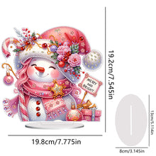 Load image into Gallery viewer, Christmas Snowman Diamond Painting Desktop Ornaments Kit Bedroom Table Decor

