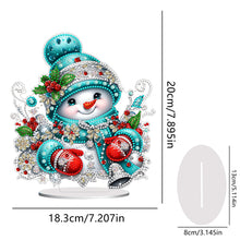 Load image into Gallery viewer, Christmas Snowman Diamond Painting Desktop Ornaments Kit Bedroom Table Decor

